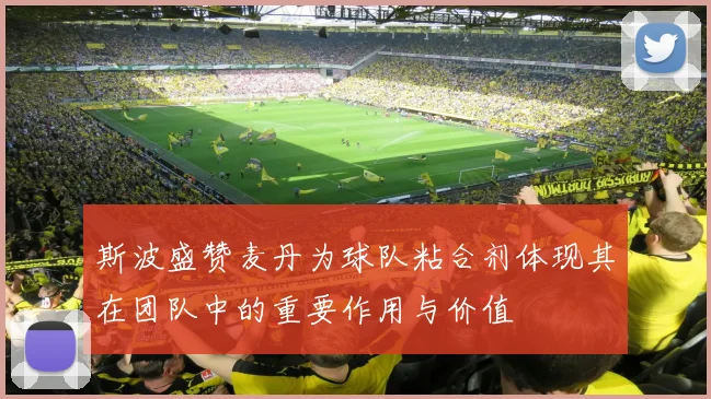 斯波盛赞麦丹为球队粘合剂体现其在团队中的重要作用与价值